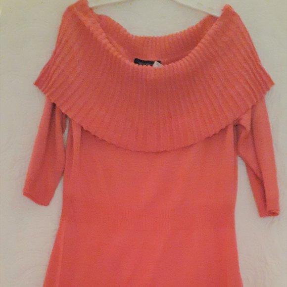Pretty Knit Apricot Tunic - Picture 1 of 2